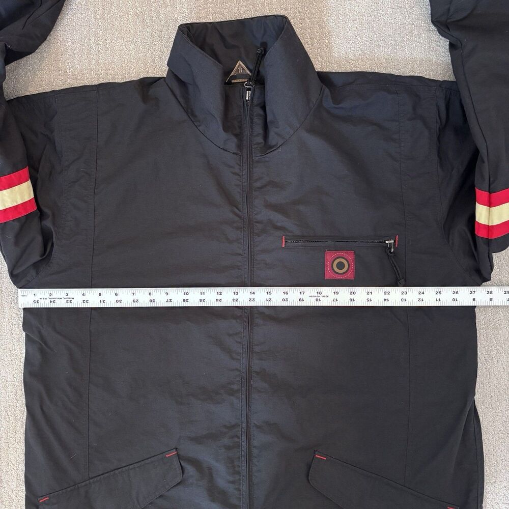 VTG 90s Burton Biolight Snowboard Jacket Mens Large Black Baggy Biolite Y2K - Picture 12 of 15